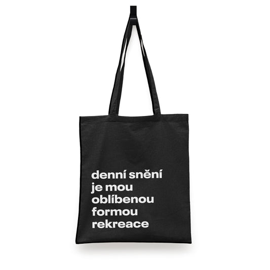 REKREACE BÍLÁ - ČERNÁ TAŠKA