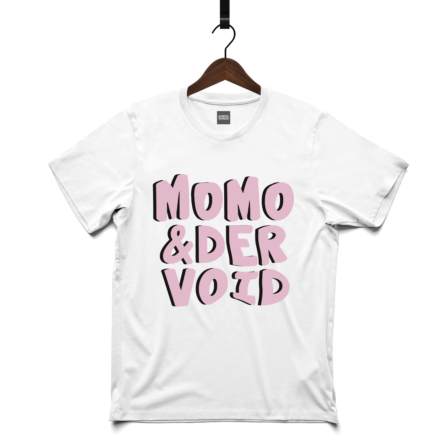 LOGO MOMO - BÍLÉ TRIKO