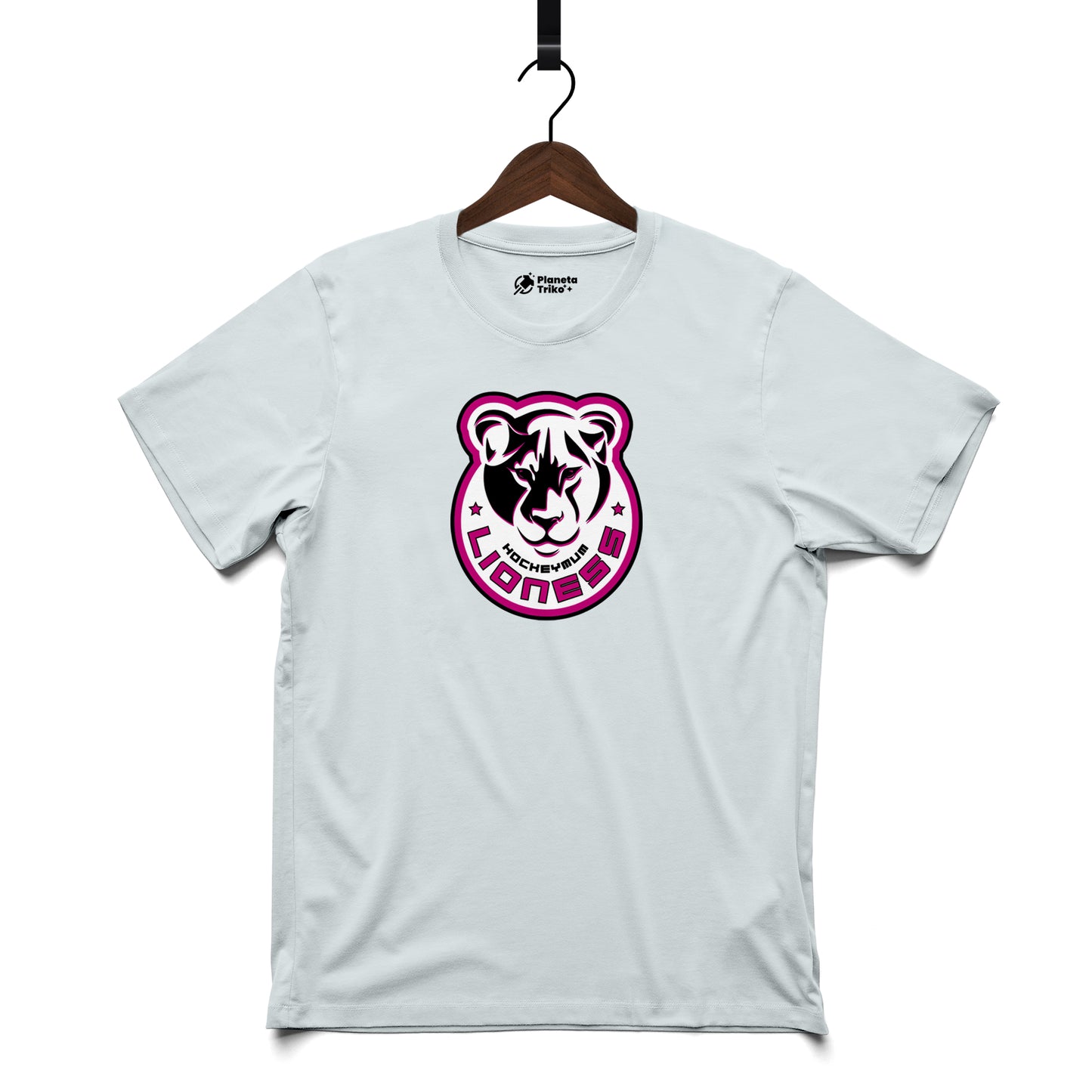 HOCKEY MUM - Ledově modré Triko