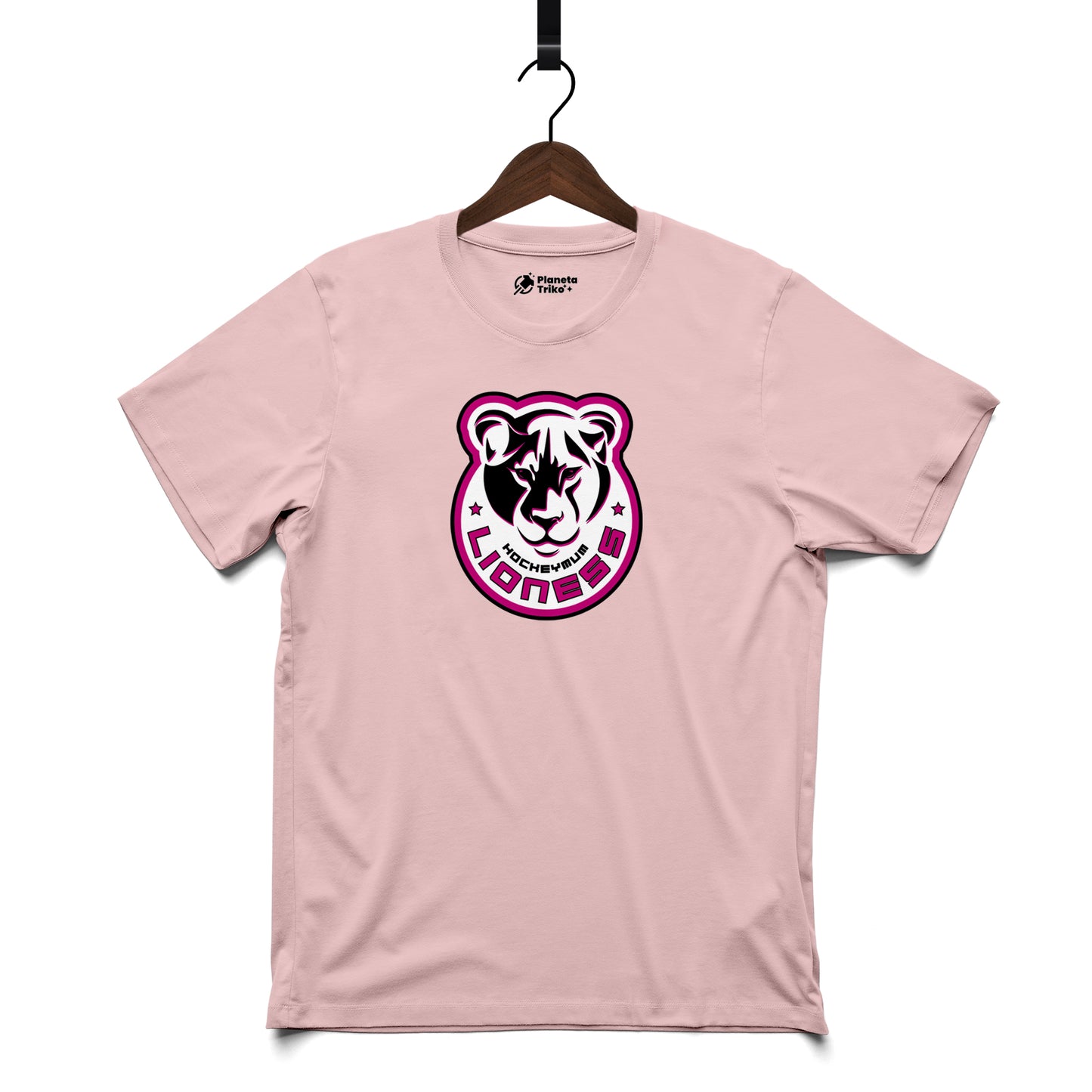 HOCKEY MUM - Růžové Triko