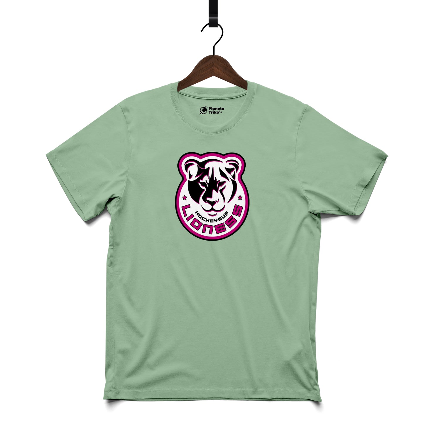 HOCKEY MUM - Zelené Triko