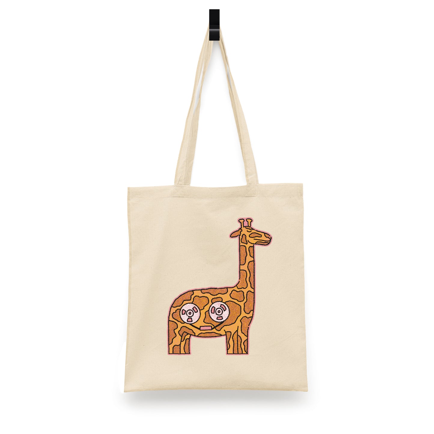 THE SLOTS - GIRAFFE - NATURAL BAG