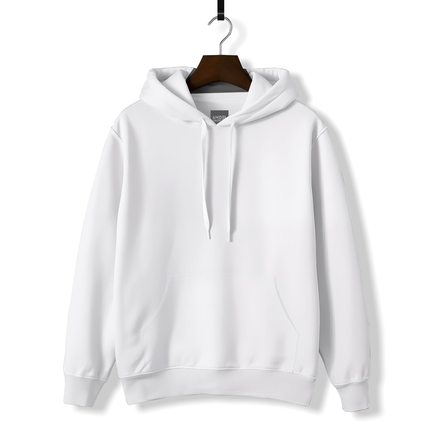 MOMO LOGO - WHITE HOODIE