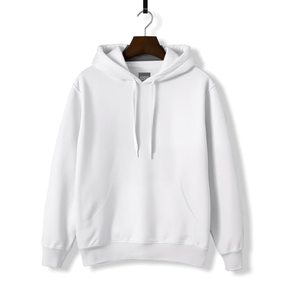 MOMO LOGO - WHITE HOODIE