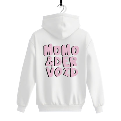 MOMO LOGO - WHITE HOODIE